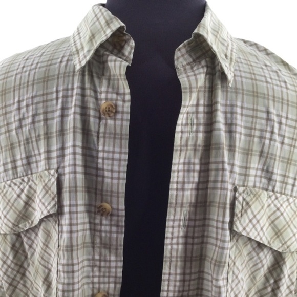 Duluth Trading Co. Men Tall Buttondown Plaid Shirt - Picture 11 of 11